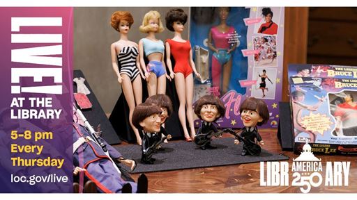 Live At the Library Features Mac Barnett Geraldine Brooks American Landscapes Fashion Dolls and More in May
