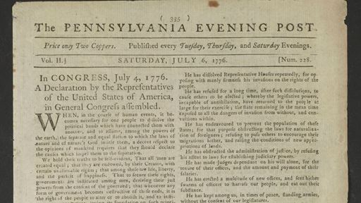 first-newspaper-printing-of-declaration-of-independence