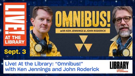 Live! At the Library Spotlights Podcasts, Fashion and Folklife in September