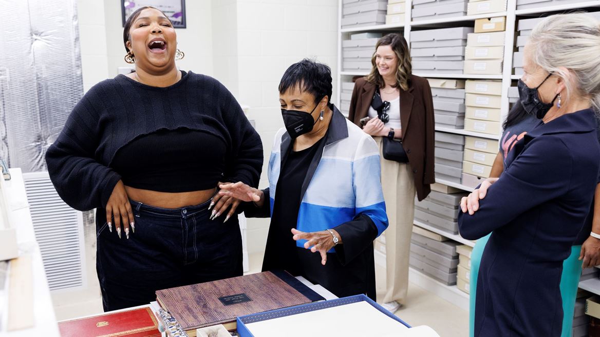 Lizzo Plays President James Madison's