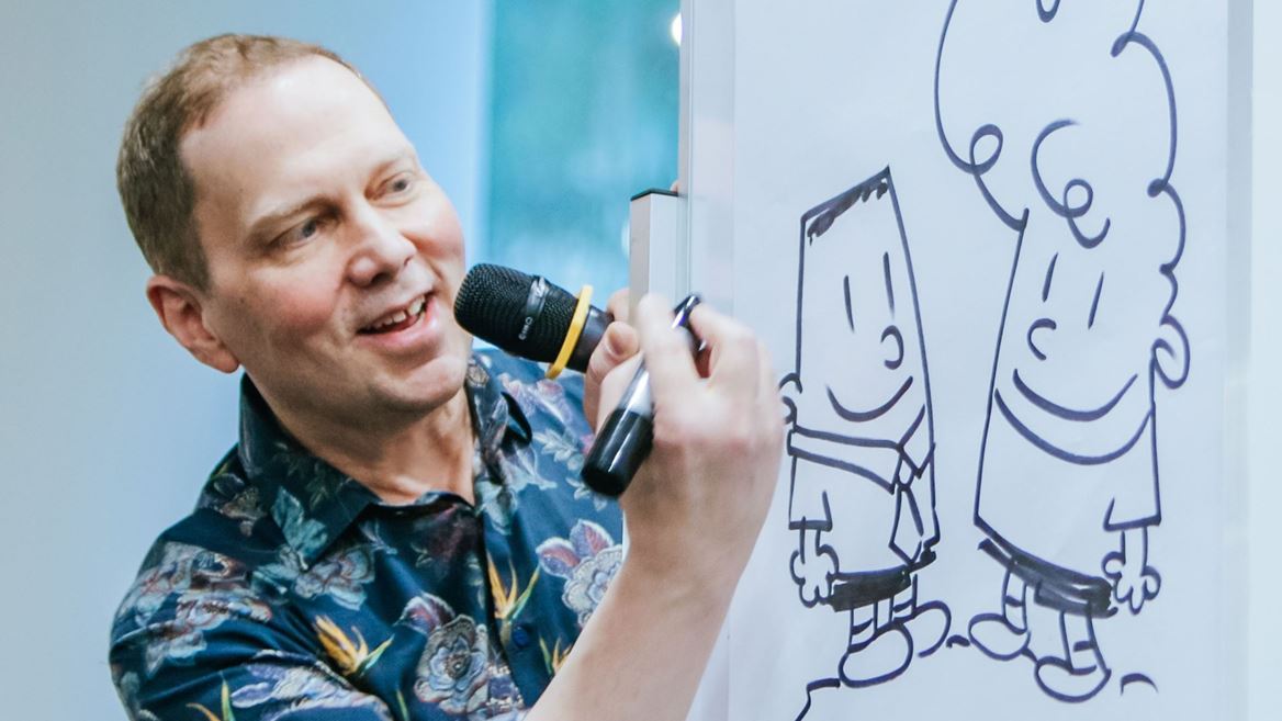 Library to Host Author and Illustrator Dav Pilkey in January