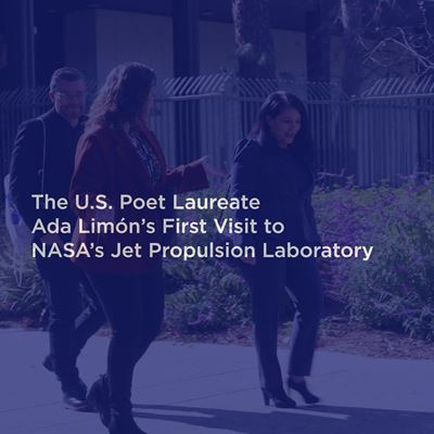 Poet Laureate Visits NASA's Jet Propulsion Laboratory