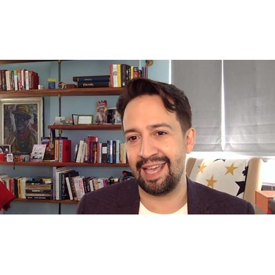 Lin-Manuel Miranda talks "Hamilton" (Spanish)