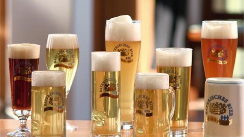 Beauty shots, diversity Bayerisches Bier