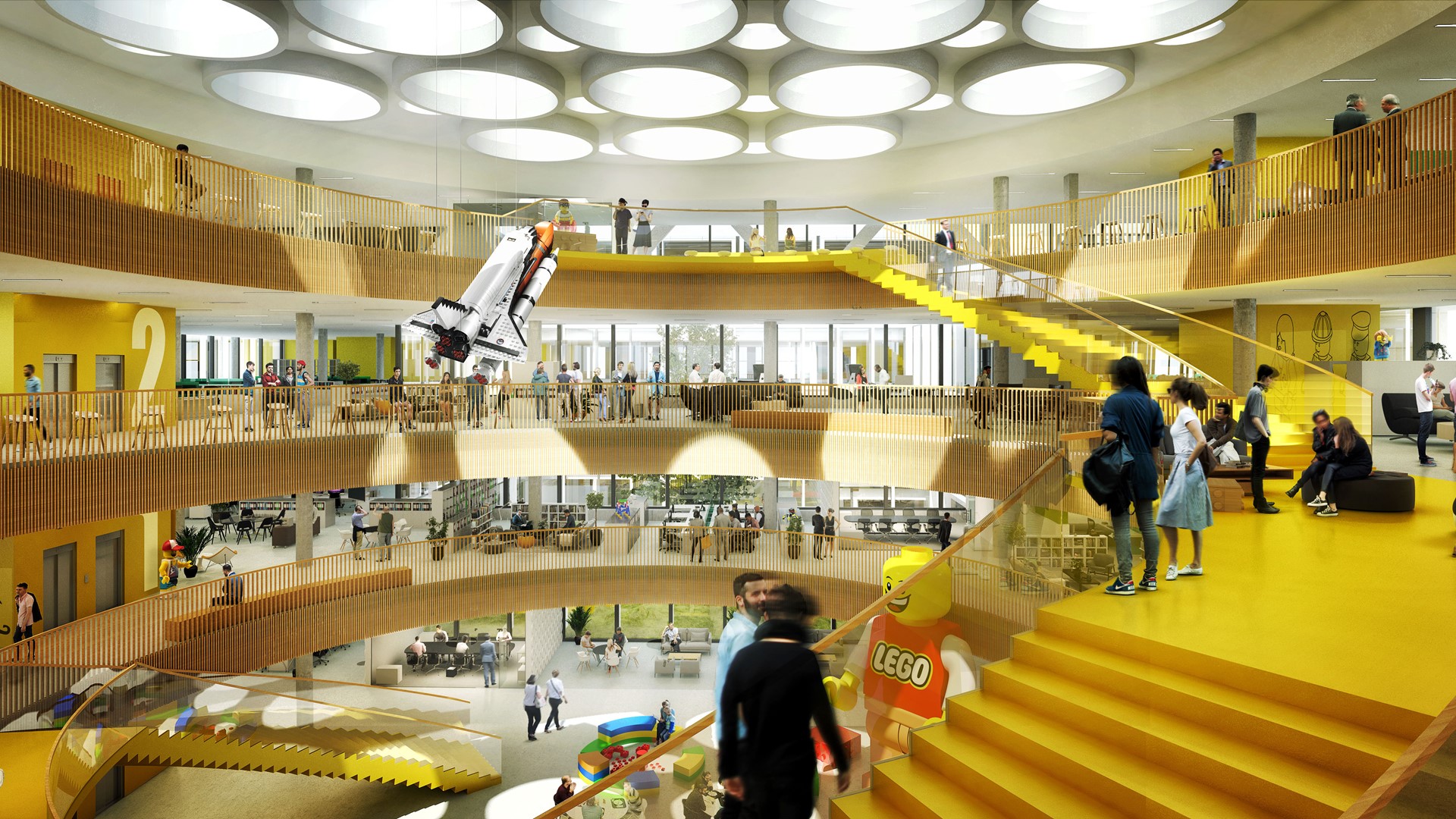 anmodning Simuler bunke The LEGO Group shares plans for new office building in Billund