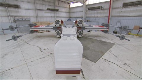 X-Wing-Model-in-Hangar