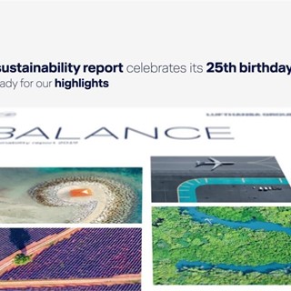 Maintaining balance. Out of responsibility. 25 years of reporting on sustainability and the environment
