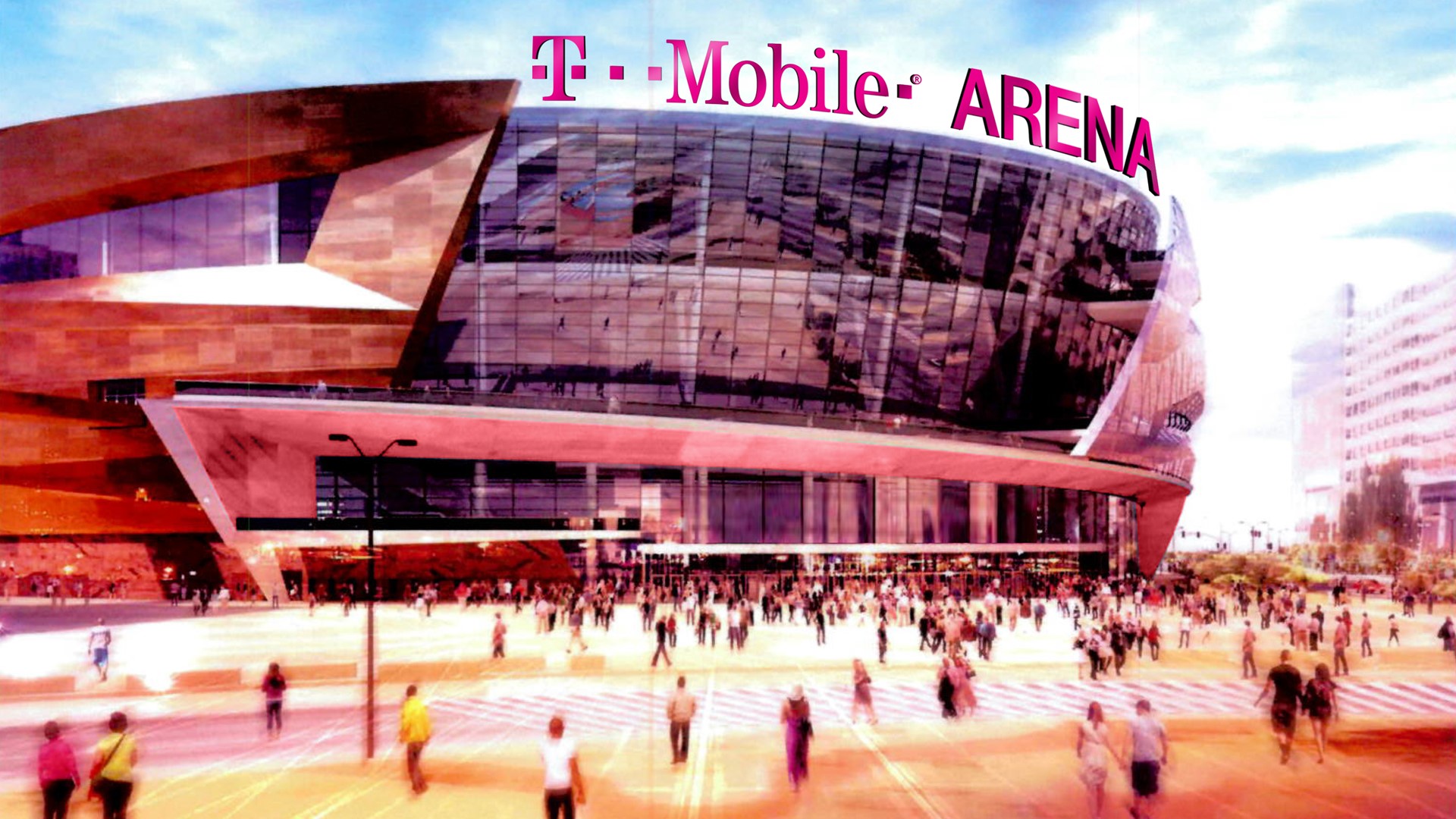 T-Mobile Arena Las Vegas Rendering
