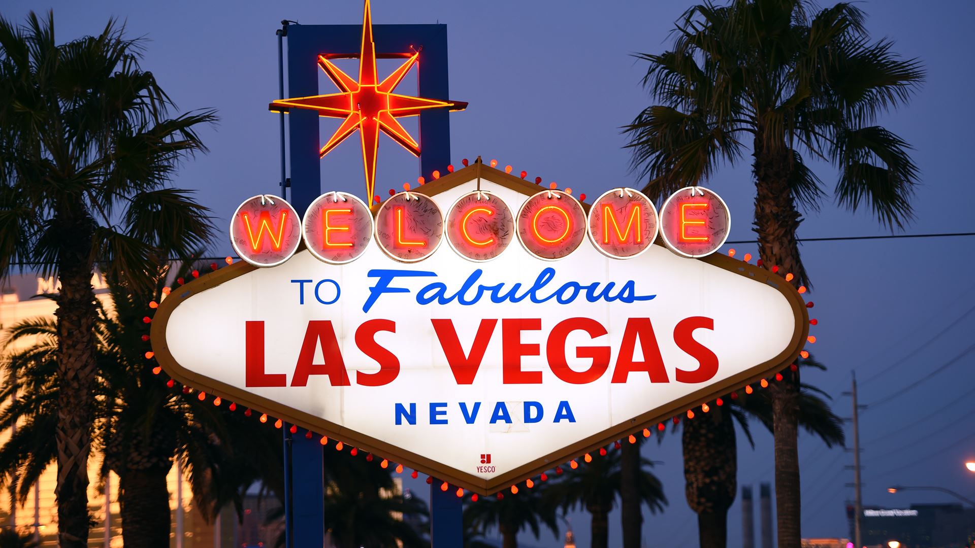 The iconic Welcome to Fabulous Las Vegas sign