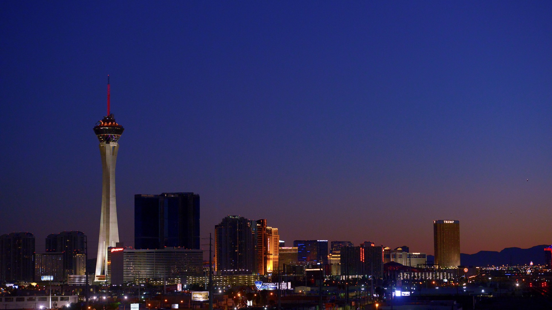 Skyline - Las Vegas, From Above 1