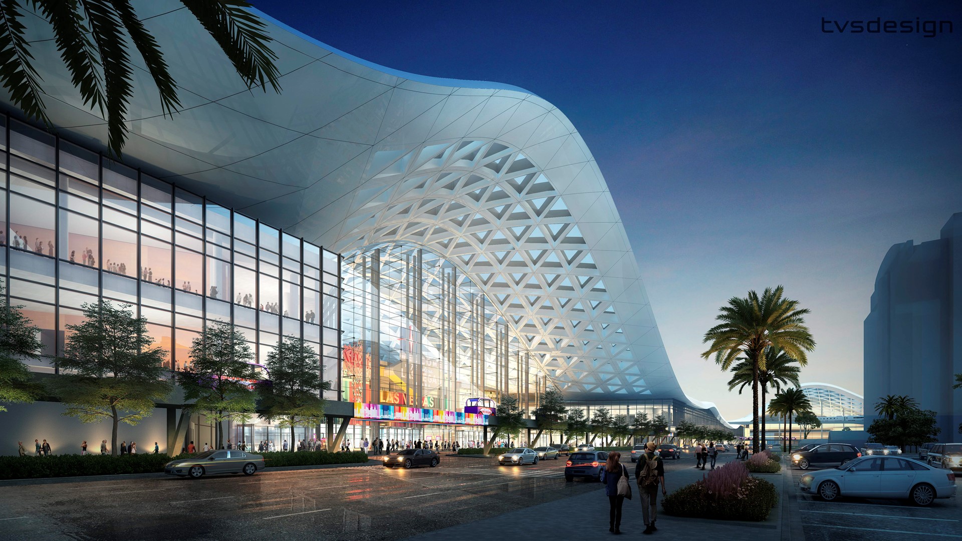 LVCVA Unveils Design For The Las Vegas Convention Center Expansion