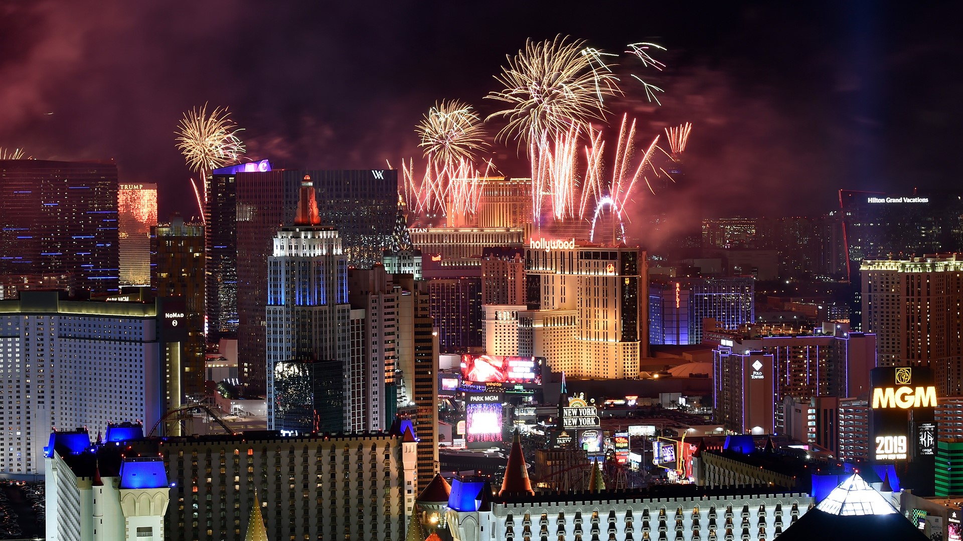 Las Vegas welcomes 2019