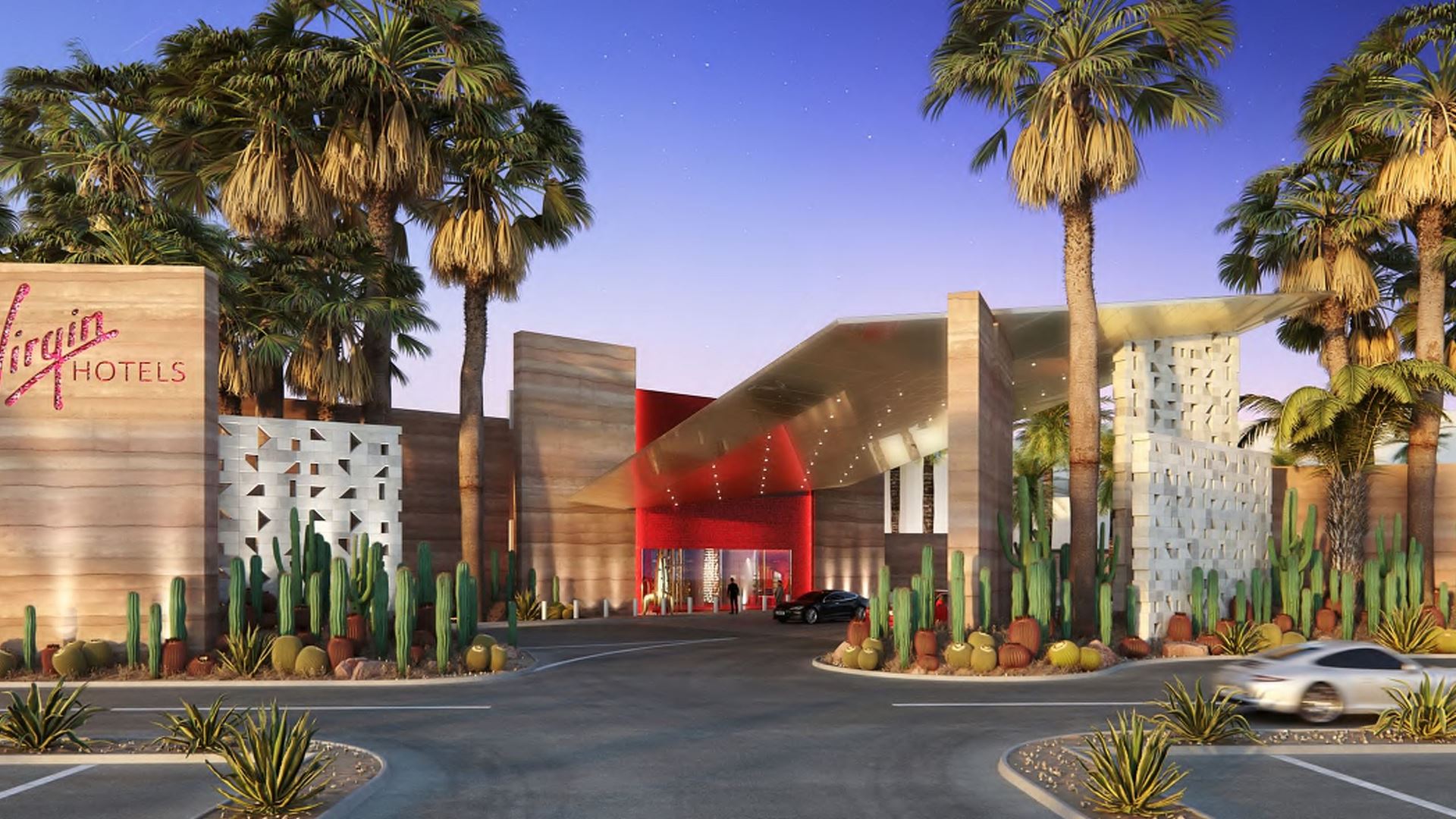 Virgin Hotels Las Vegas - Main Entrance