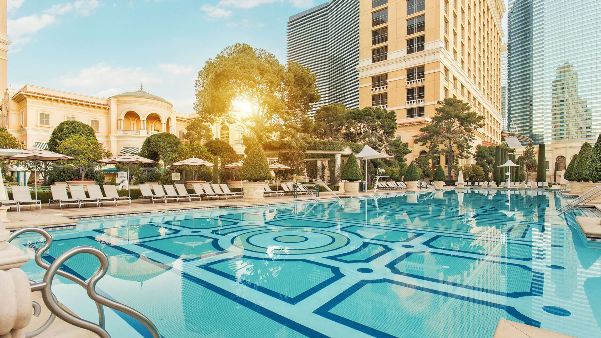 Bellagio - Main Pool - Photo Credit Anthony Mair