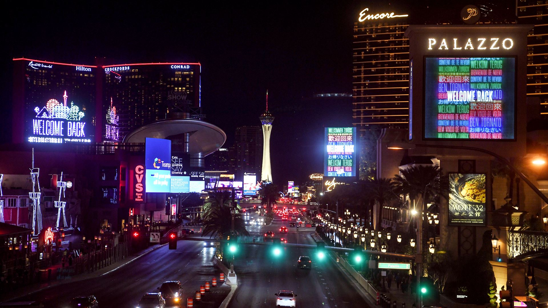 Las Vegas Strip Welcomes International Travelers