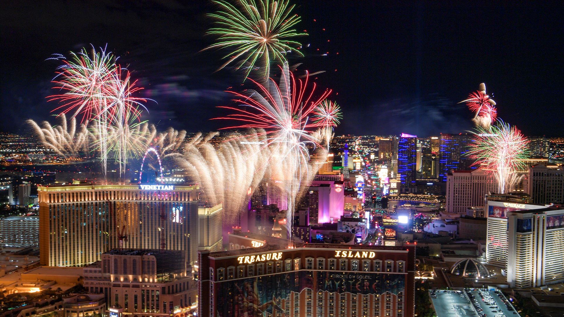 Las Vegas New Year's Eve Parties