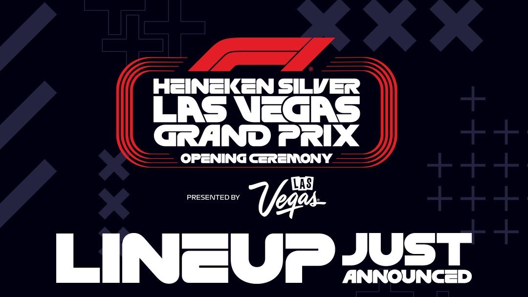 Las Vegas Grand Prix 2023 opening ceremony: Spectacular star