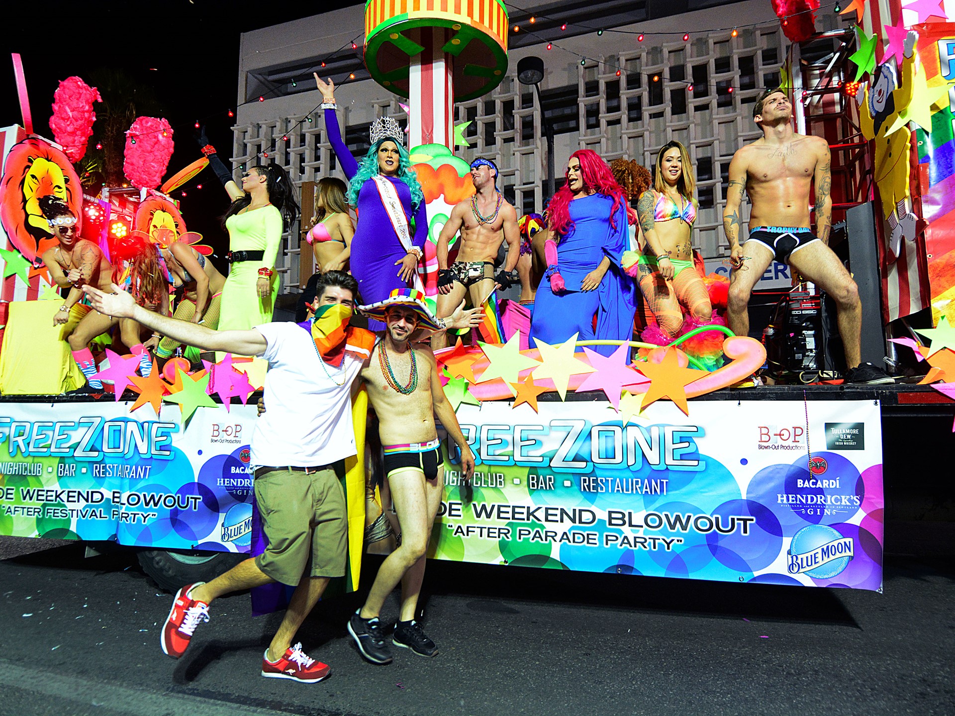 Pride Night Parade float