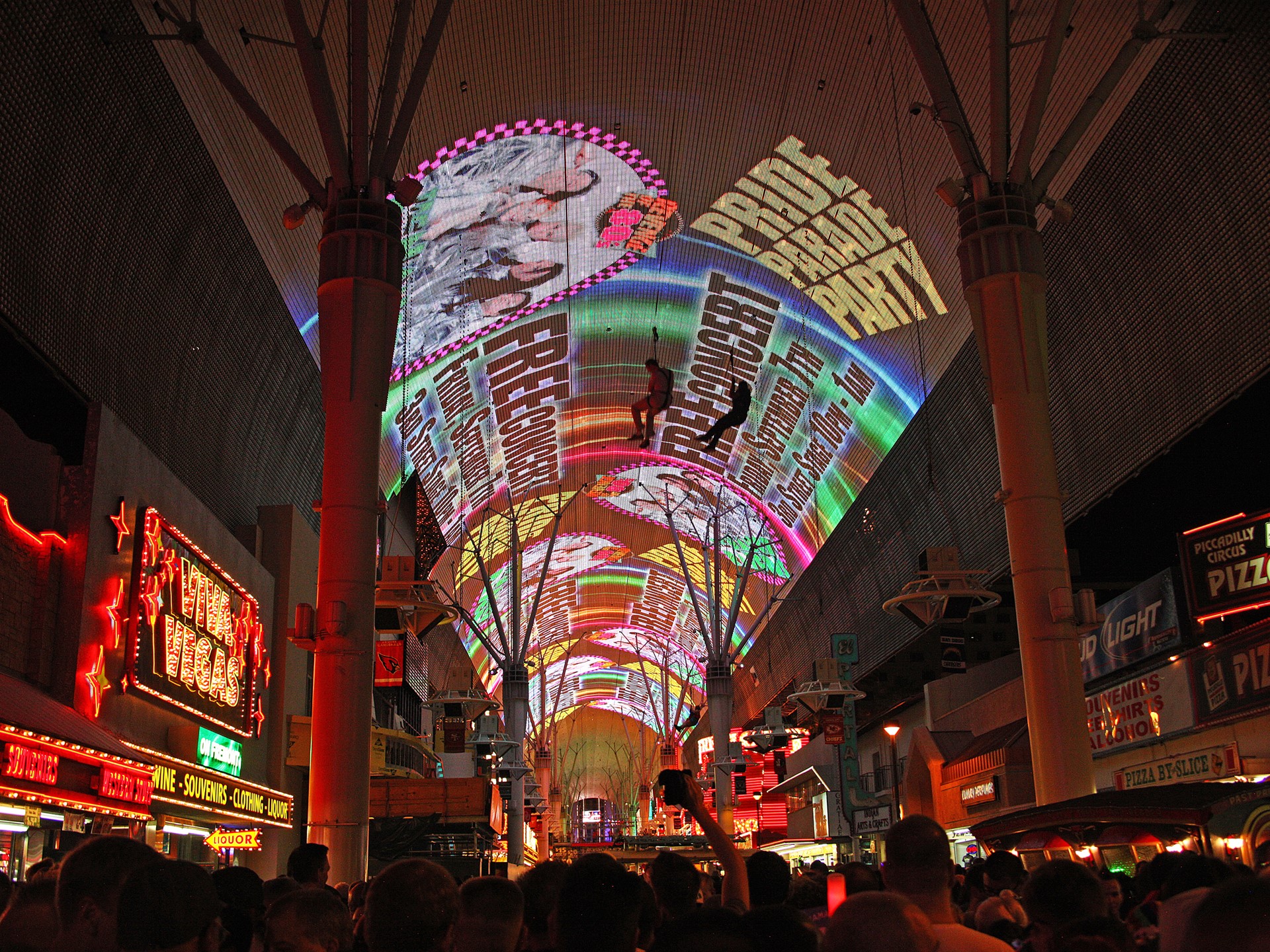 Fremont Street Experience Celebrates PRIDE