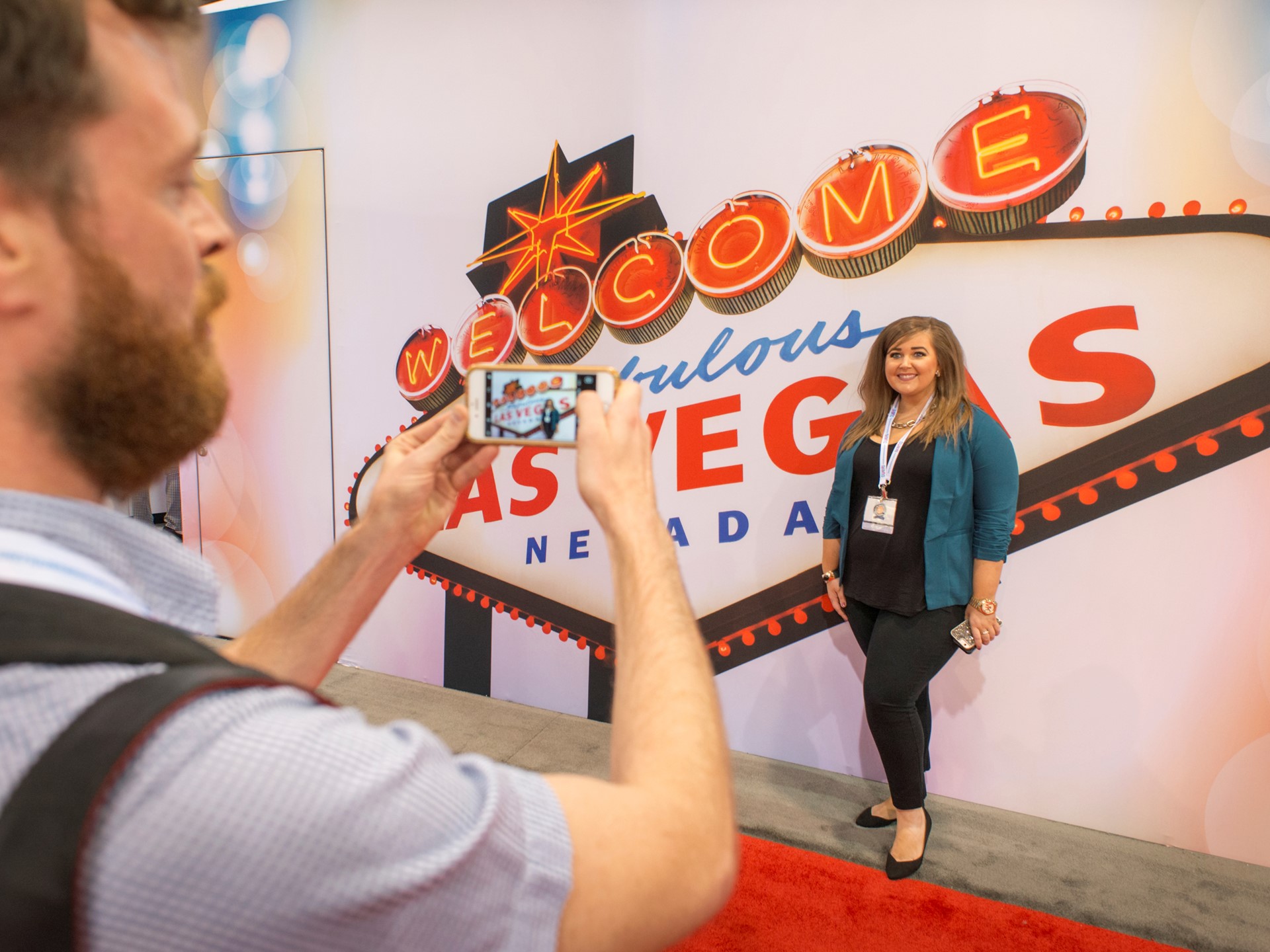 LVCVA's new trade show booth debuts at IMEX