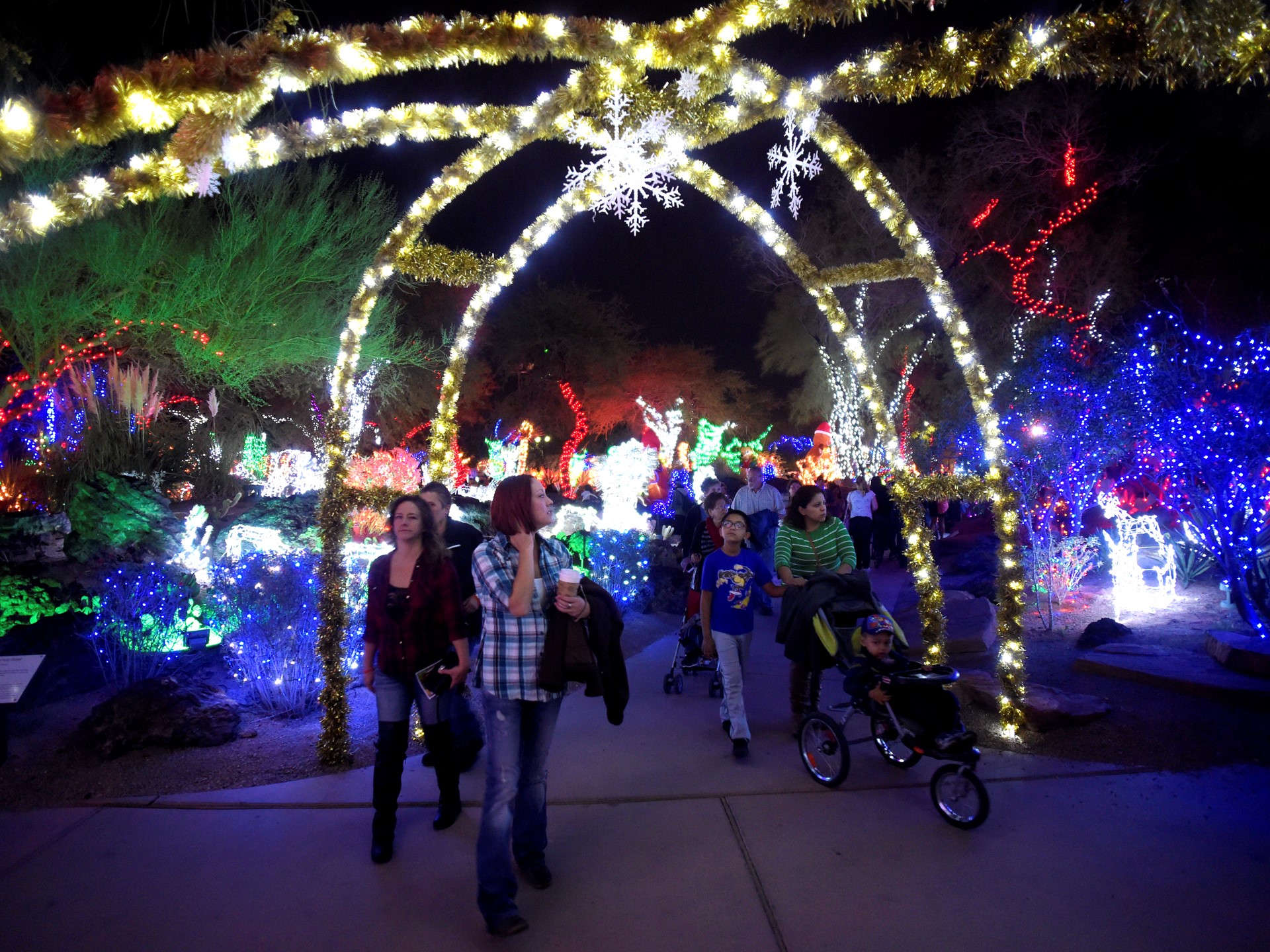 Ethel M Chocolates holiday cactus garden