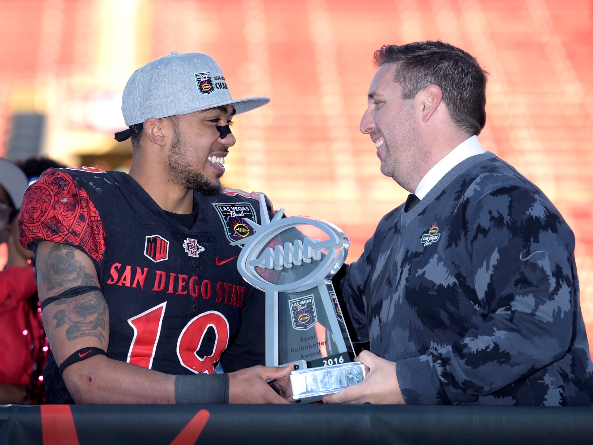 San Diego State running back Donnel Pumphrey Jr. is MVP