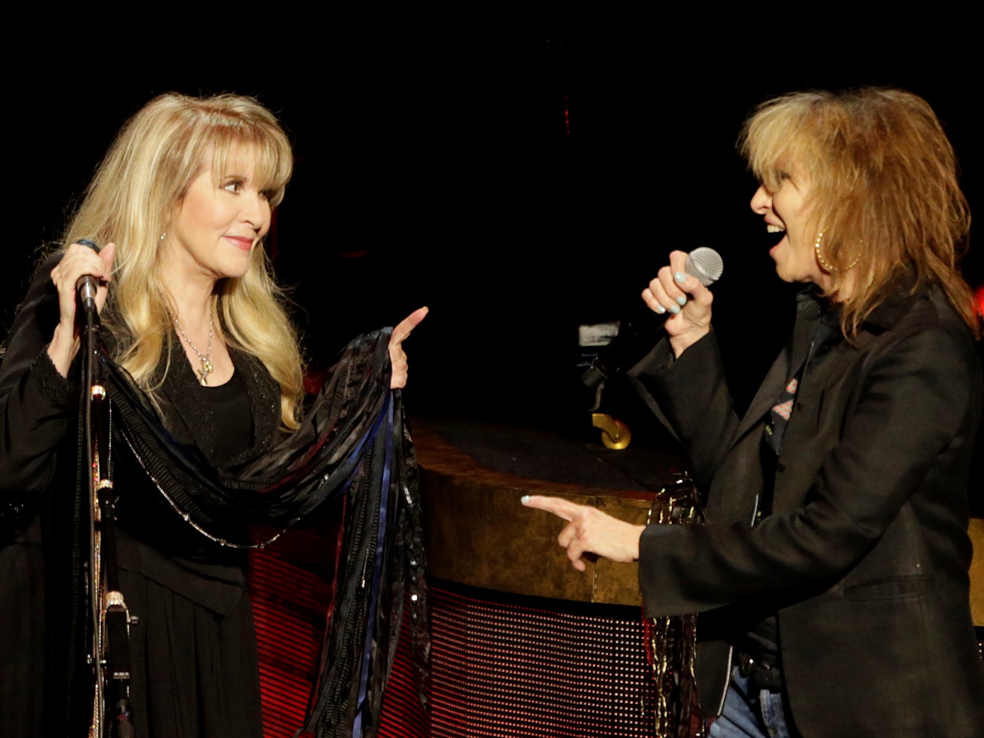 Stevie Nicks and Chrissie Hynde