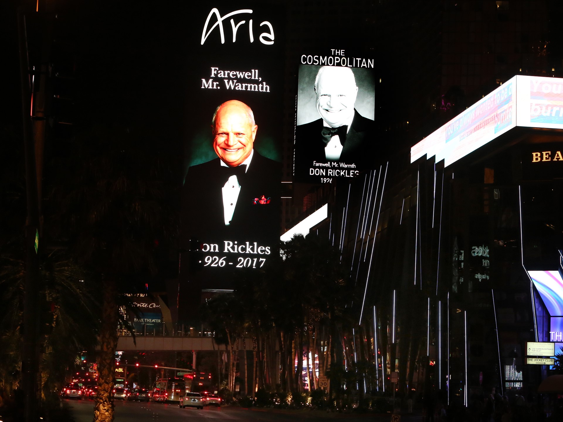 Don Rickles Marquee Tribute - ARIA Resort & Casino
