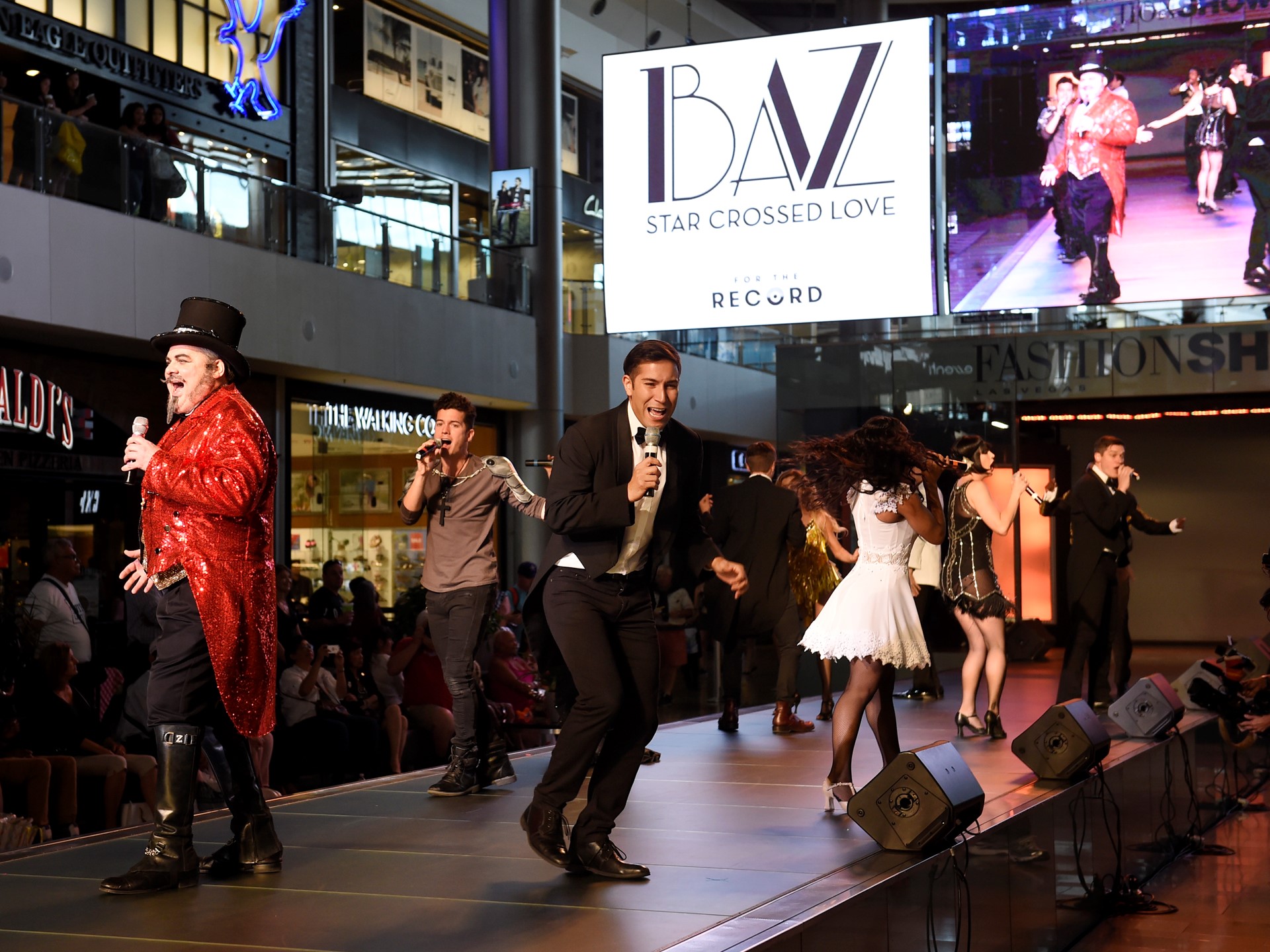 Cast members from "Baz: Star Crossed Love"