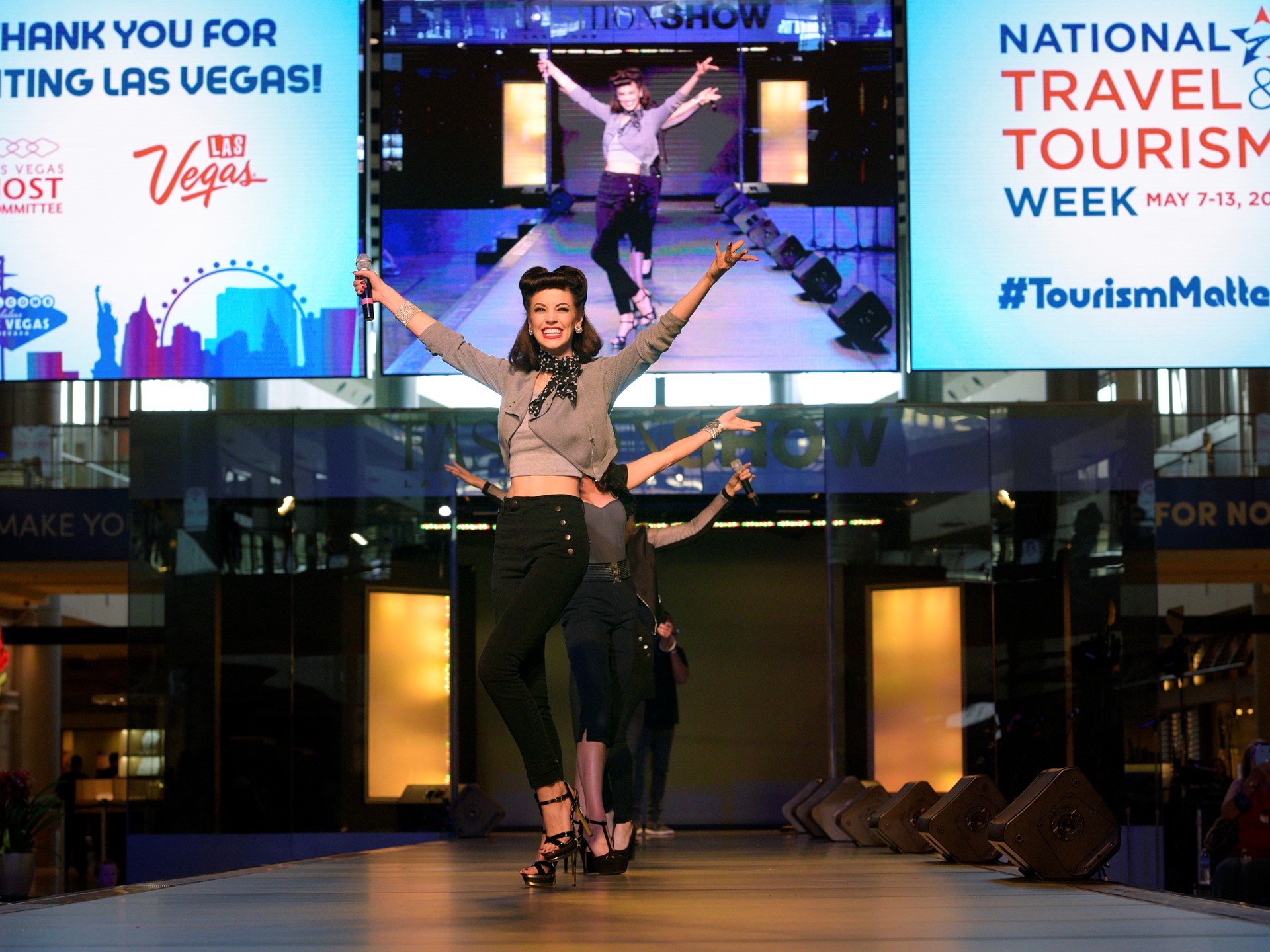 Singers from the a capella group Vox Vegas