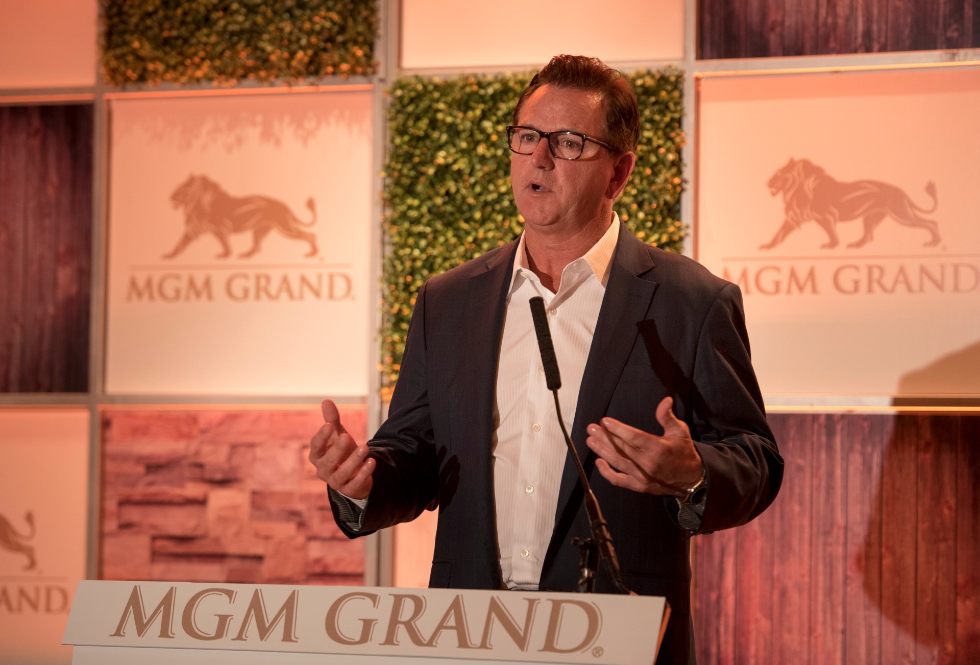 Scott Sibella, president and COO of the MGM Grand