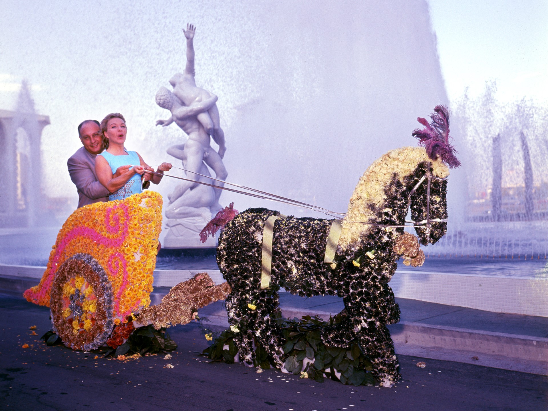 Jay Sarno and Line Renaud