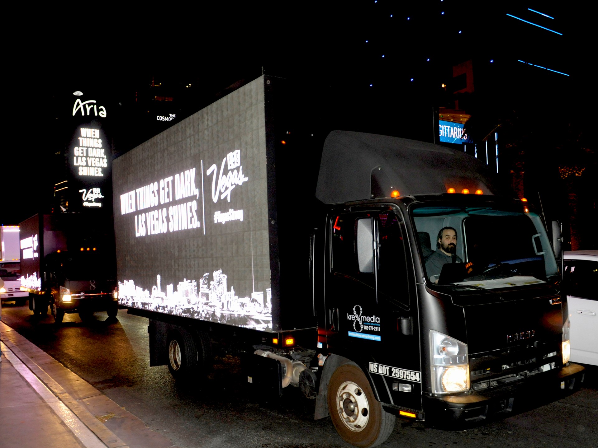 Kre8 Media mobile digital billboard