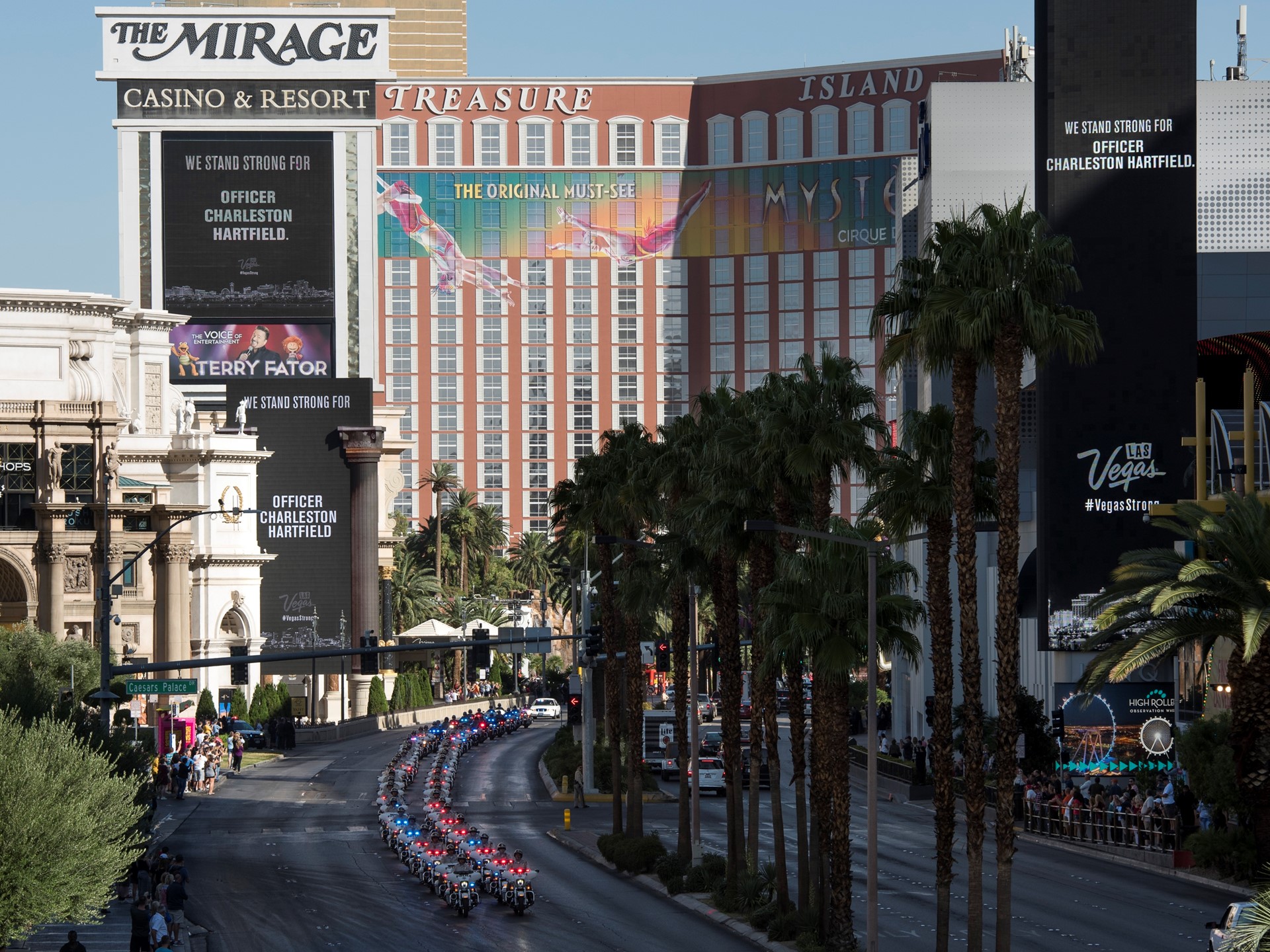 Las Vegas honors Officer Charleston Hartfield
