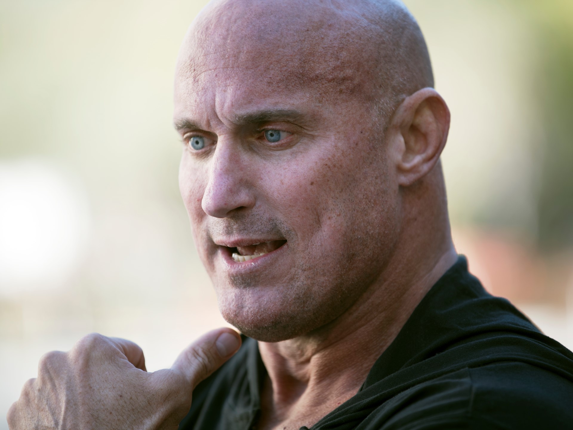 Sumo wrestler Robert Daniel