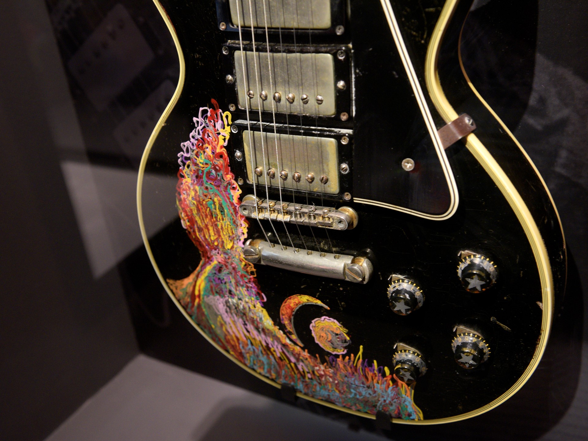 Keith Richards' 1957 Les Paul guitar