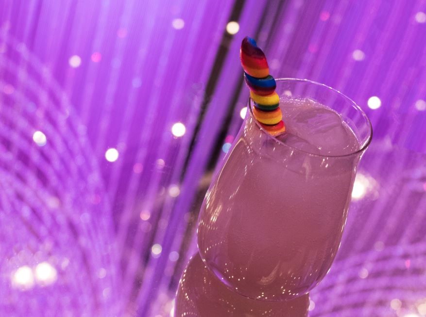 Rainbows Reign at The Chandelier inside The Cosmopolitan of Las Vegas