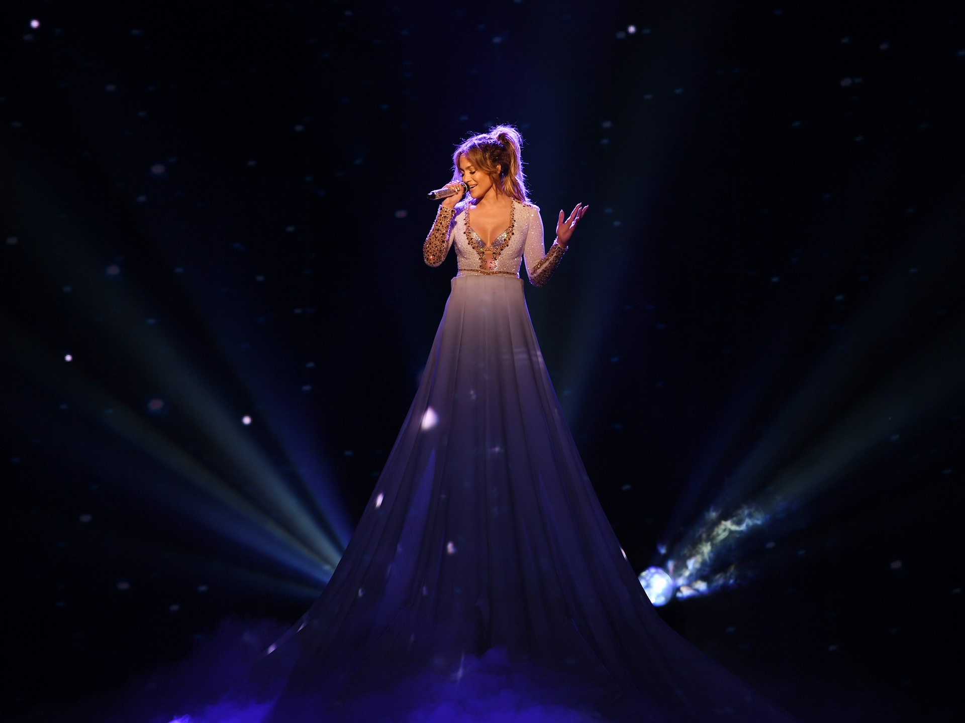 Jennifer Lopez at Zappos Theater inside Planet Hollywood Resort & Casino