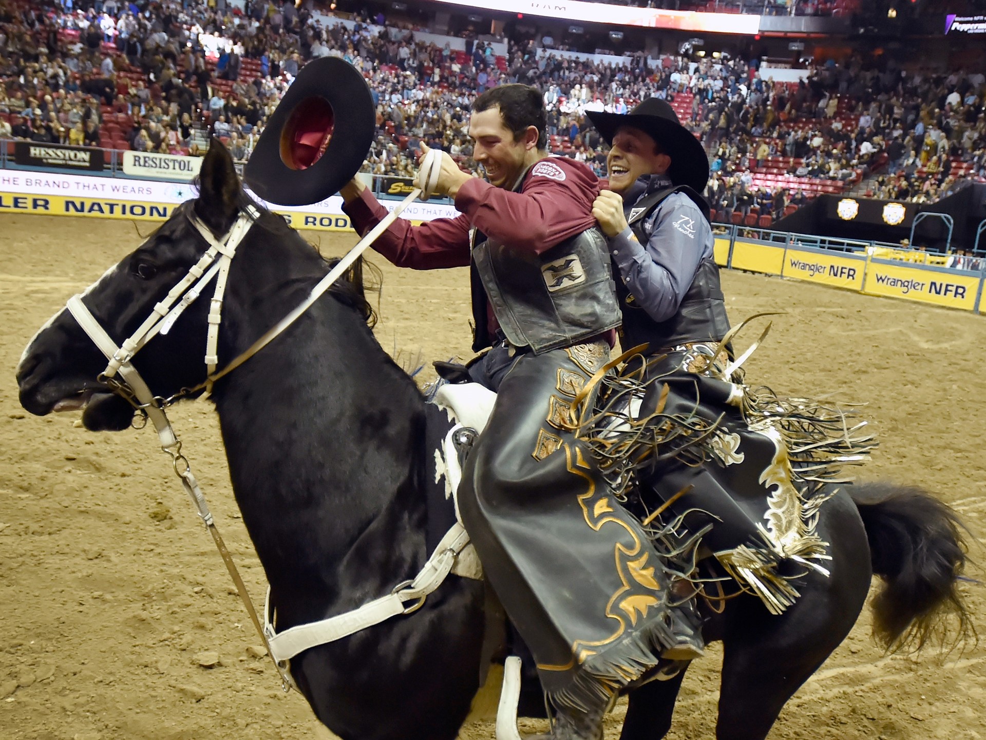 Tyler Bingham and Sage Kimzey