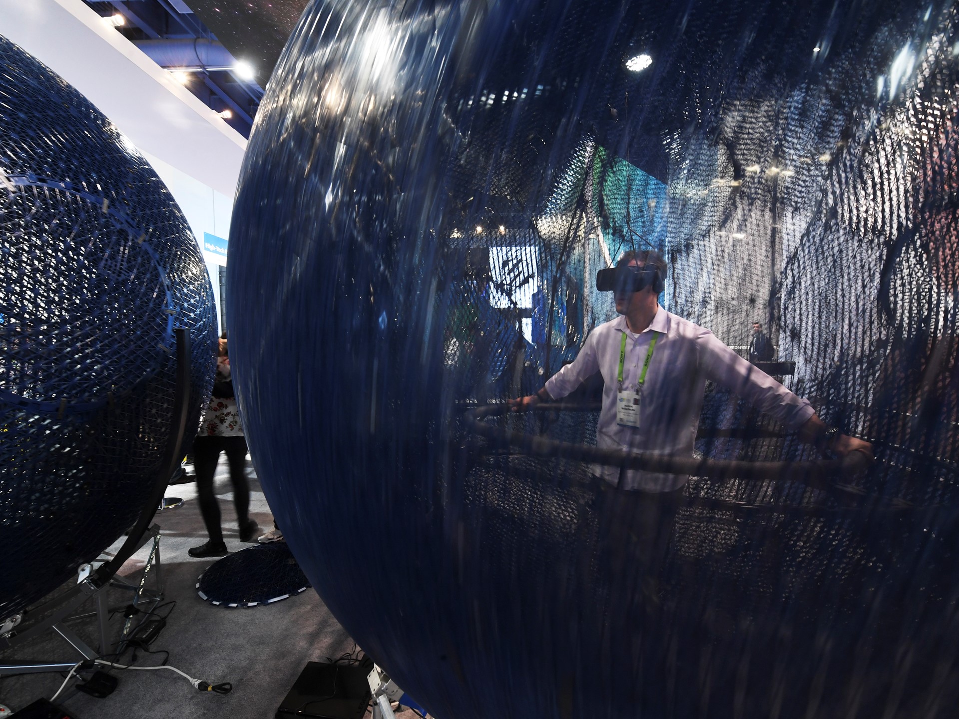 Virtual reality Virtusphere