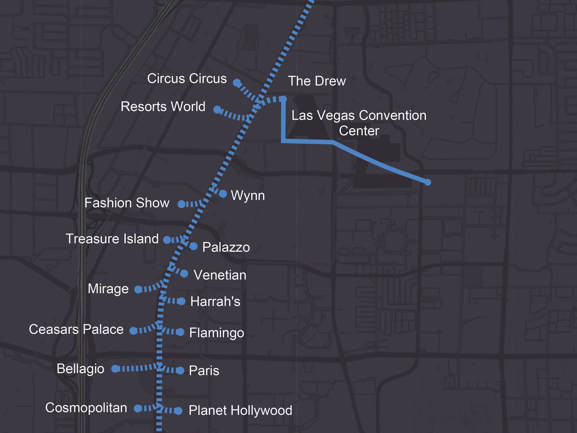 Map of Potential Future Expansion