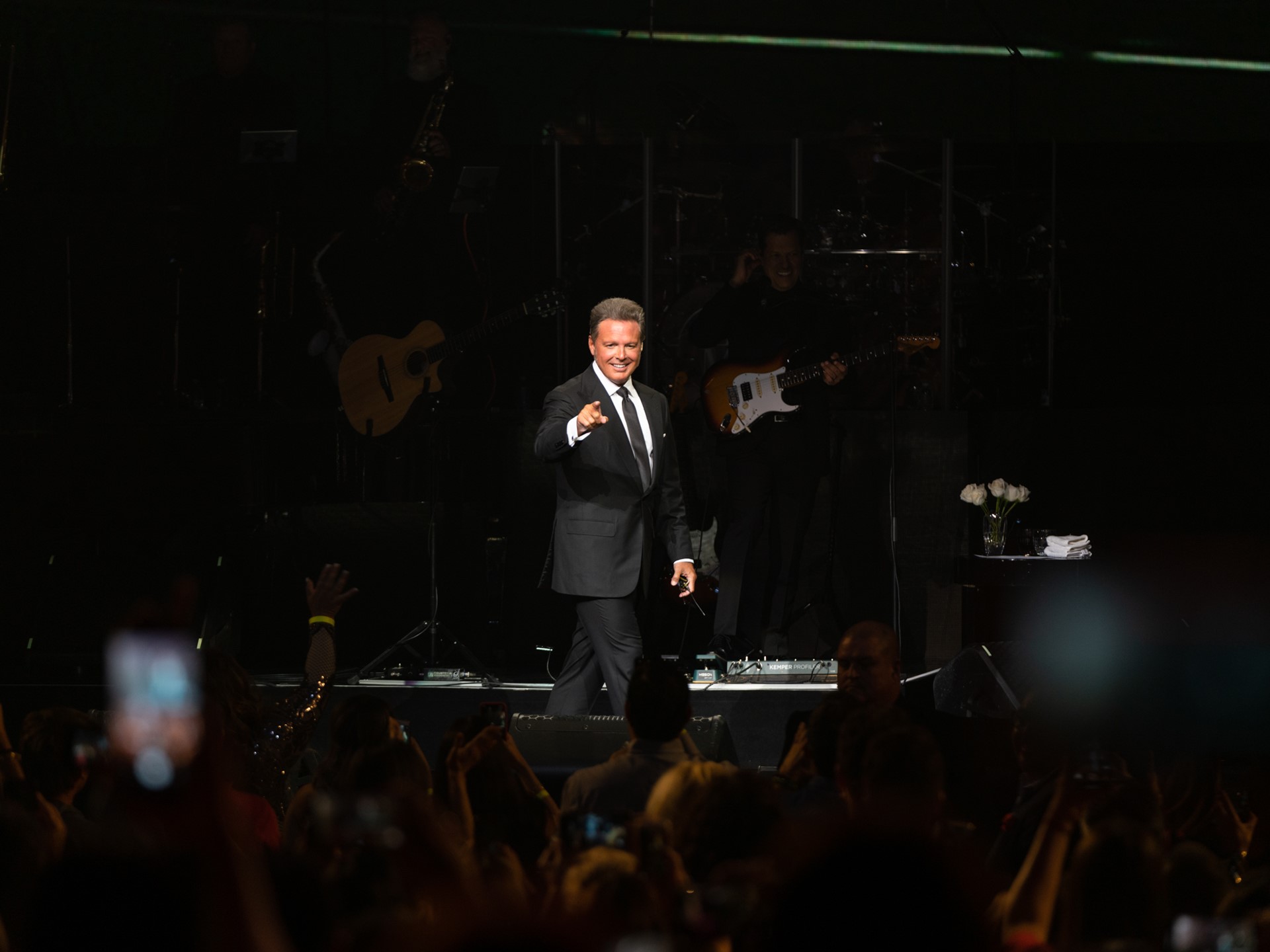 Luis Miguel performs at The Colosseum at Caesars Palace