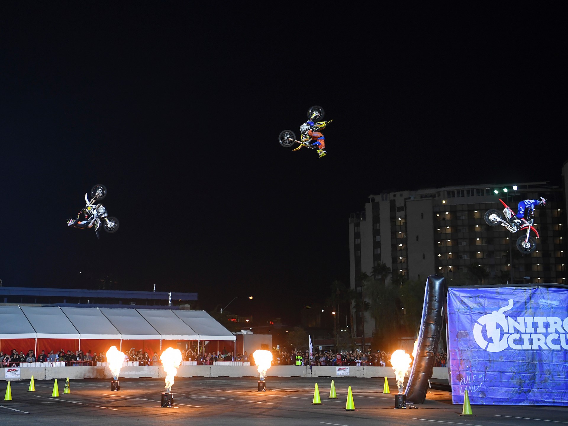 Riders with Nitro Circus