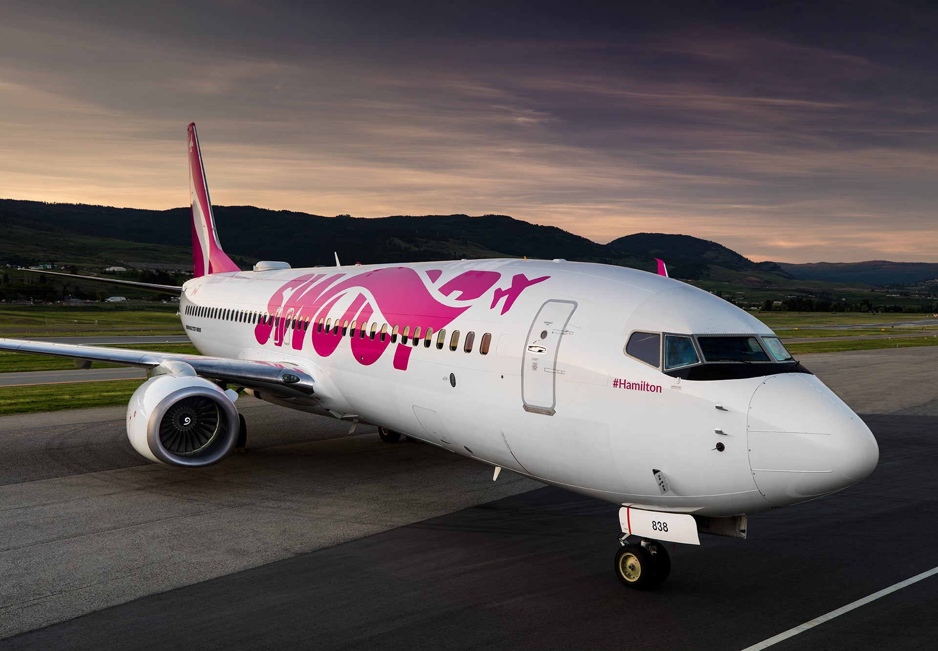 Swoop Aircraft side view