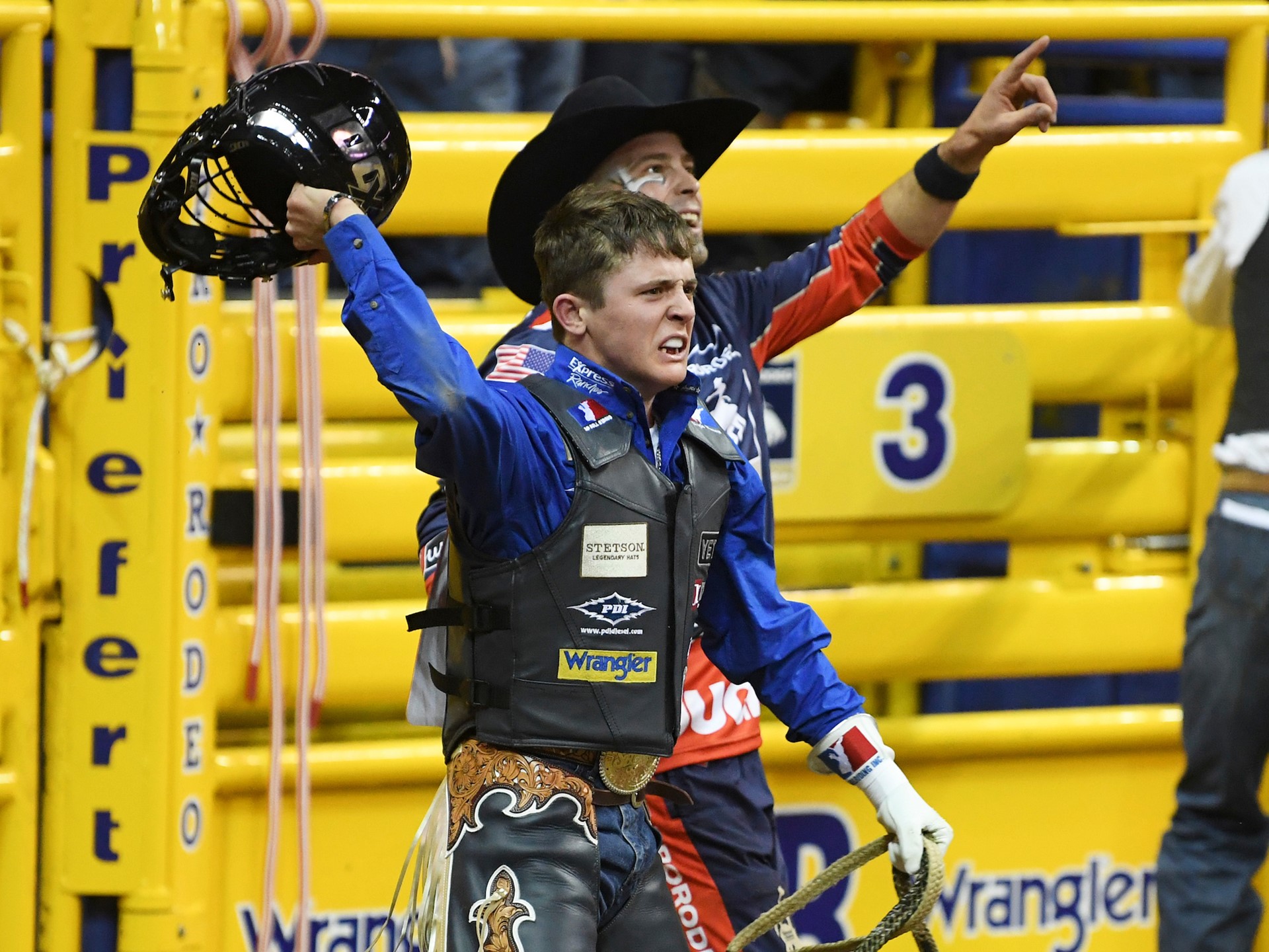 Day 1: Bull rider Stetson Wright