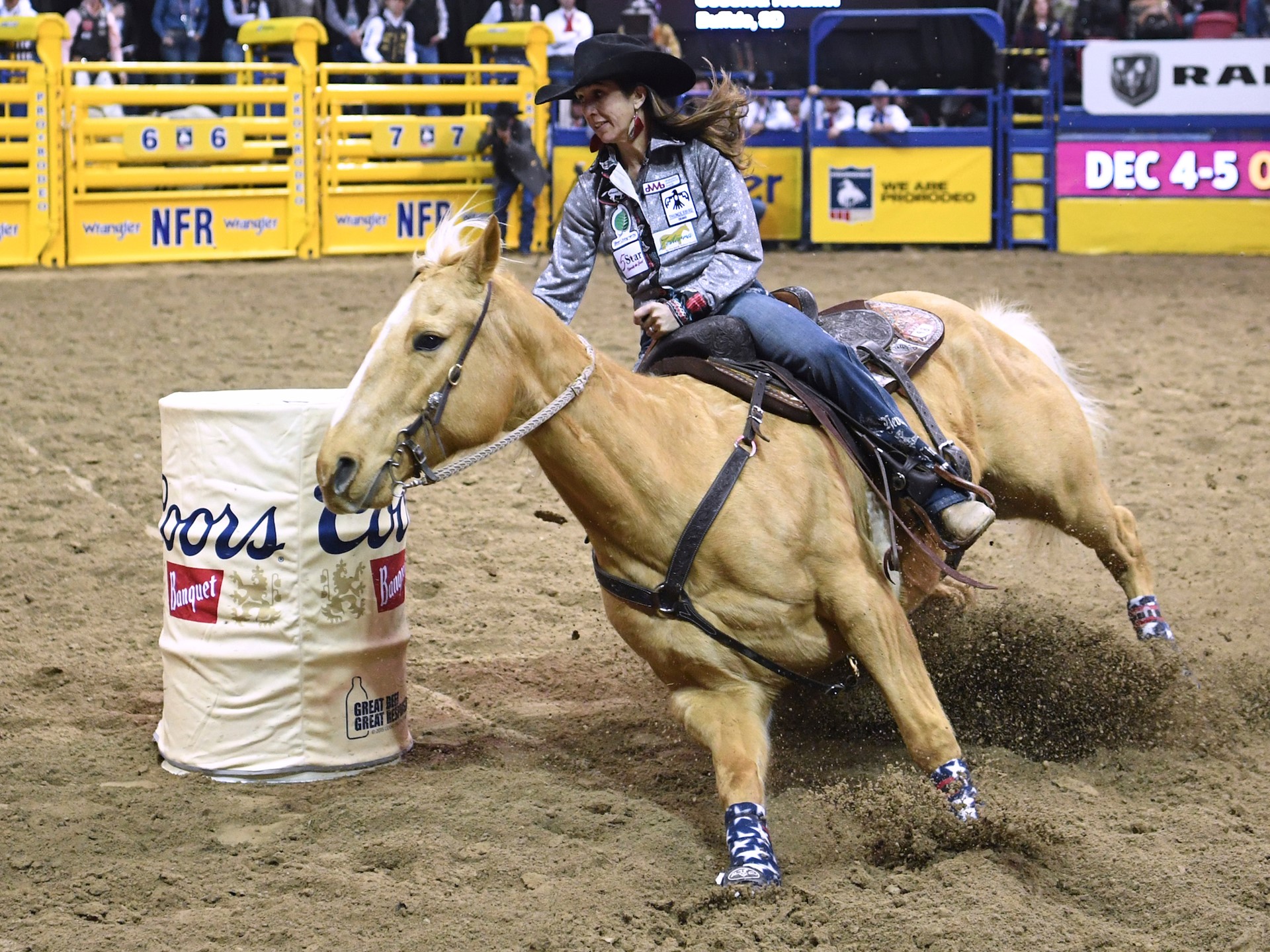 Final Barrel Racer Jessica Routier