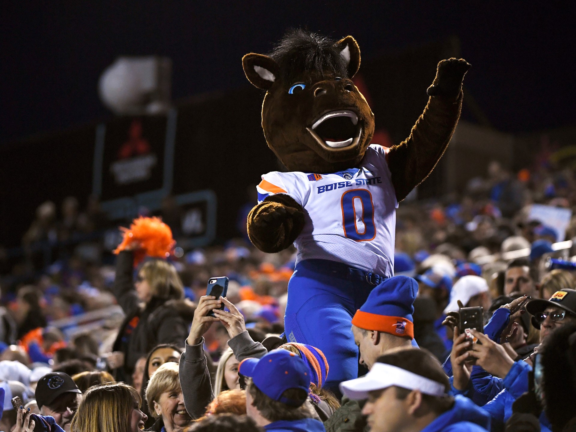 Boise State mascot Buster Bronco