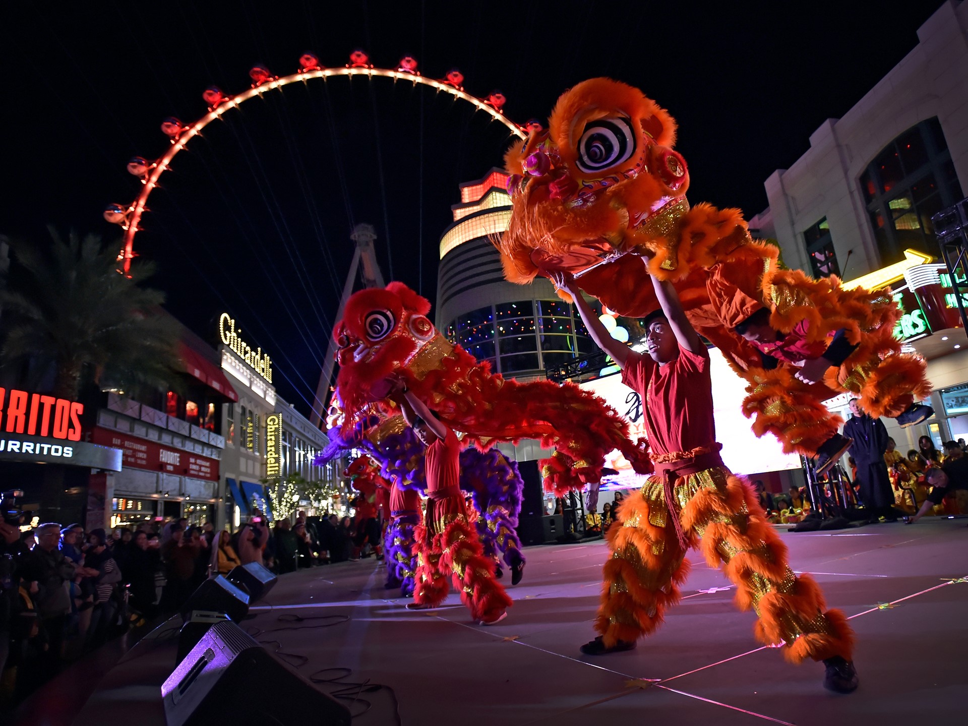 Celebration of the Lunar New Year at The LINQ Promenade