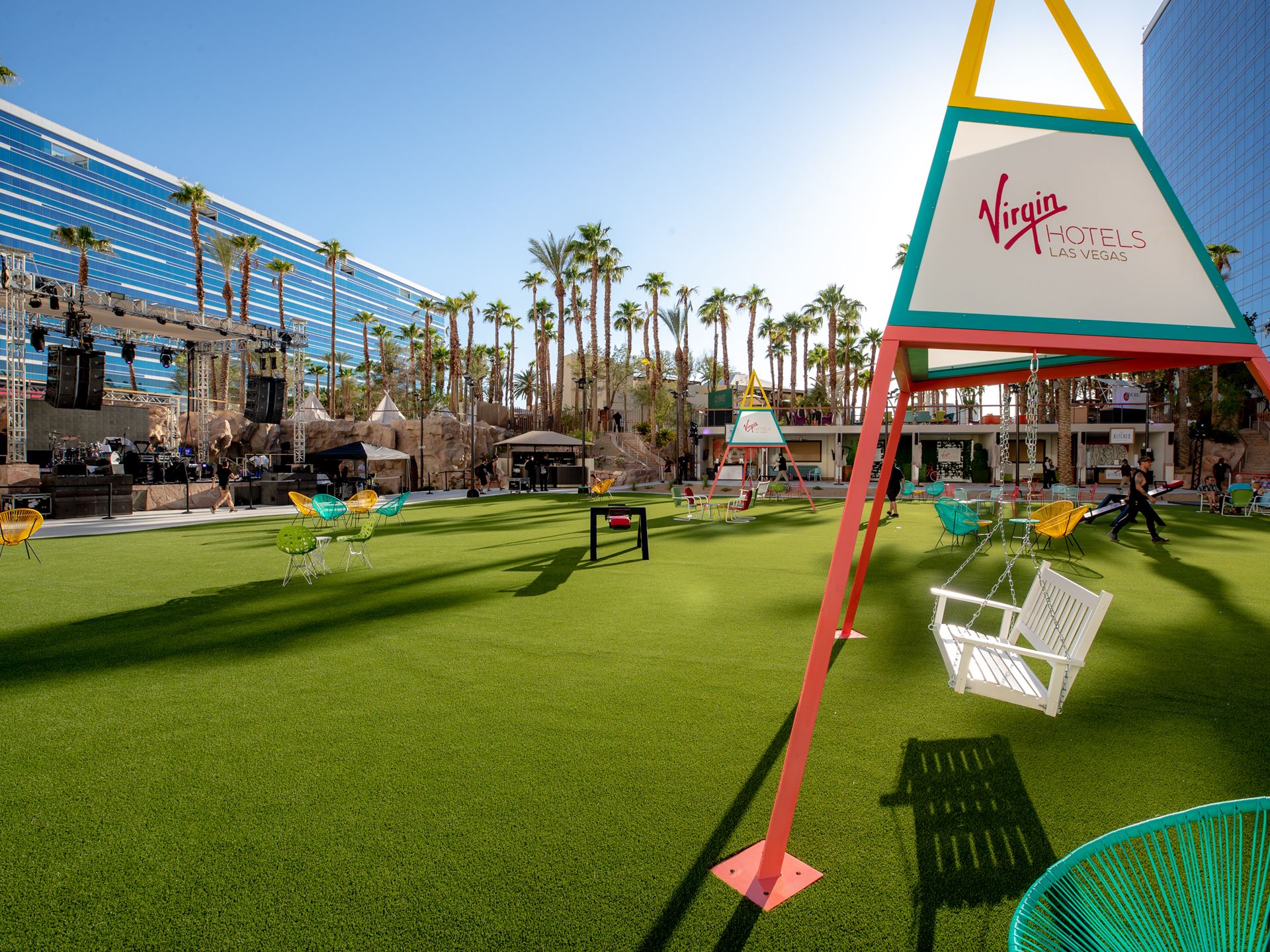 Virgin Hotel Las Vegas Event Lawn