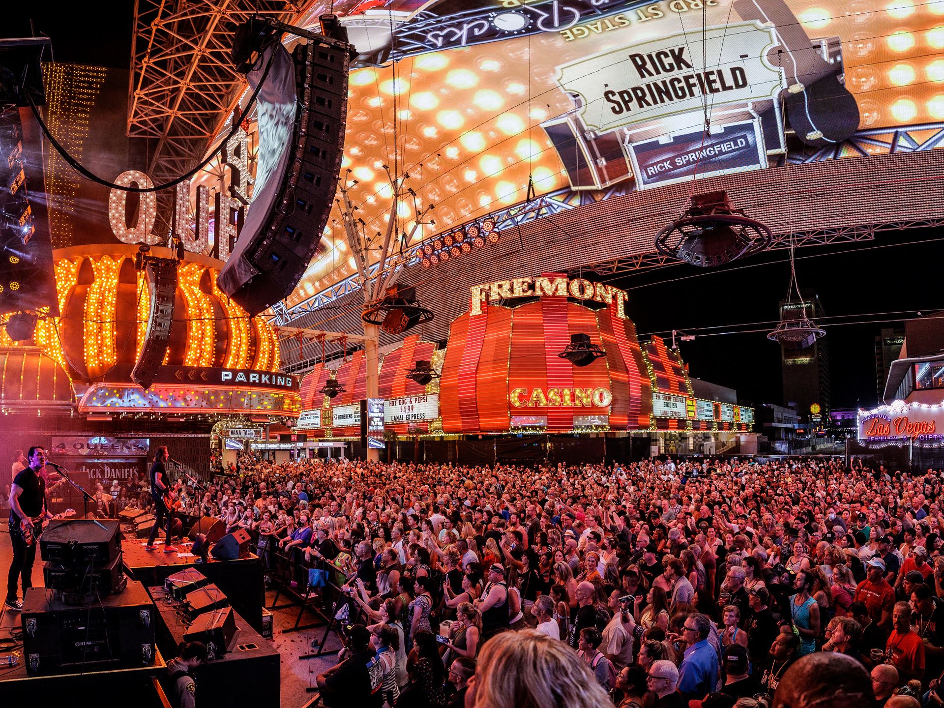 Fremont Street Experience 2022 Downtown Rocks Concert Series
